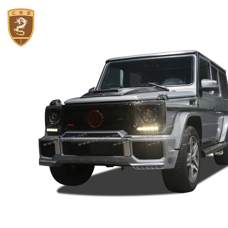 Для G Class W463 G500 G55 G63 G65 из углеродного волокна светодиодный светильник на