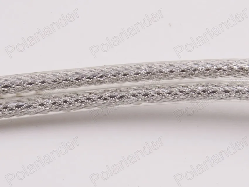 Белый цвет 5 метры rca в RCA стерео аудио кабель провод для автомобильного усилителя