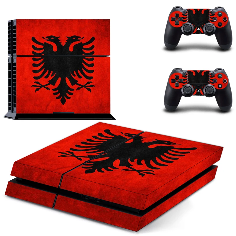 Albania Oman Бразилия Канада Россия флаг PS4 наклейка на кожу Виниловая для Playstation 4