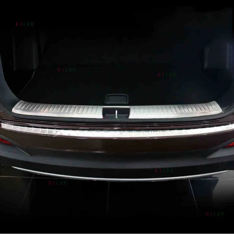 Накладка из нержавеющей стали на задний бампер порог защитная пластина подходит