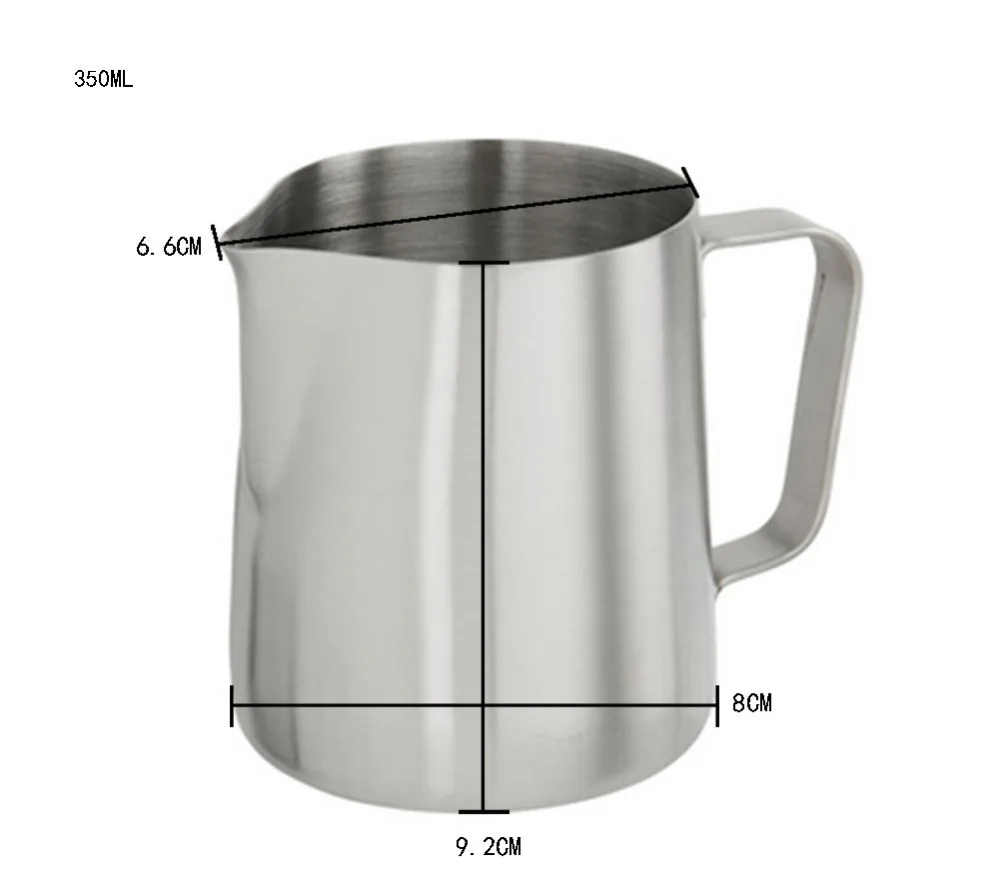 Высокое качество Нержавеющая сталь Кофе вспенивания кувшин DIY латте молоко