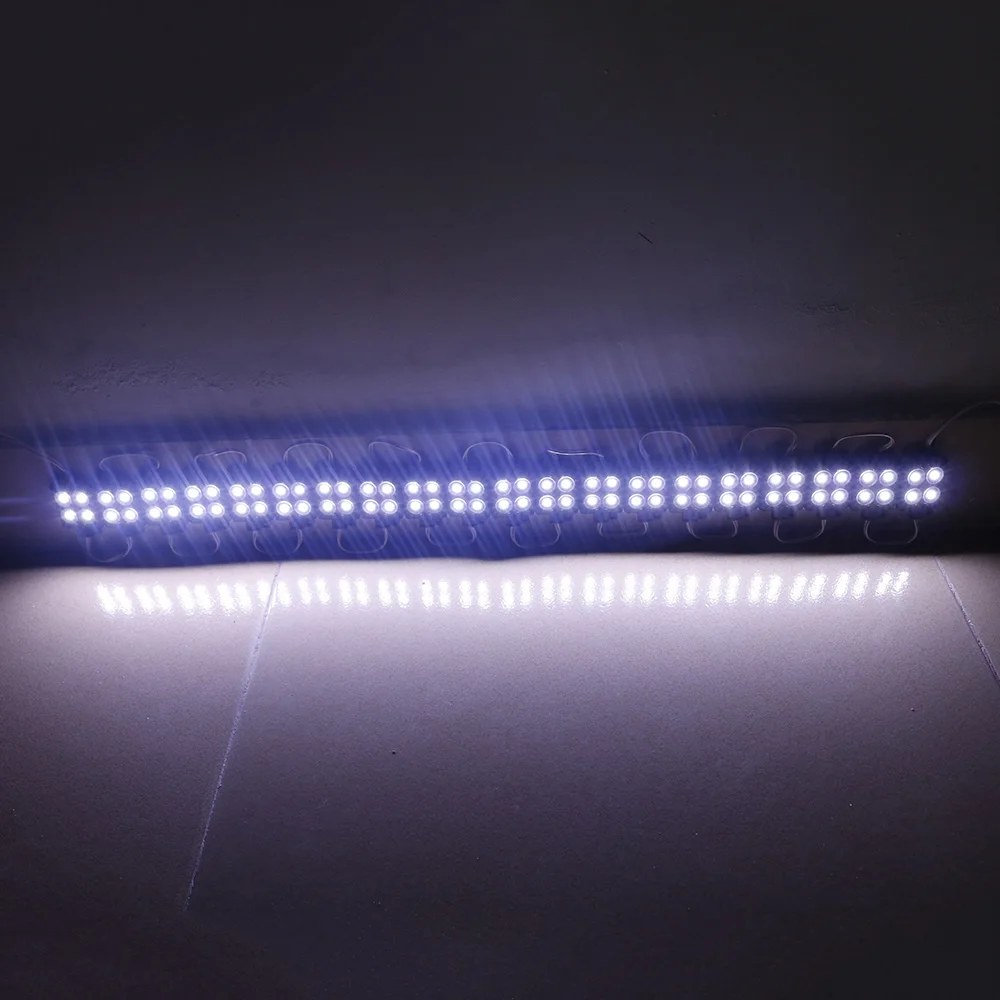 Водонепроницаемый квадратный светодиодный модуль IP65 20 шт./лот 4 светодиода 5050 SMD 12