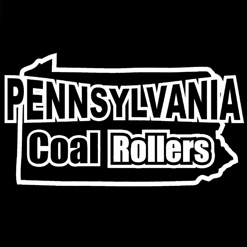 Пенсильвания Coal Rollers виниловые наклейки в виде Фотообоев c переводными
