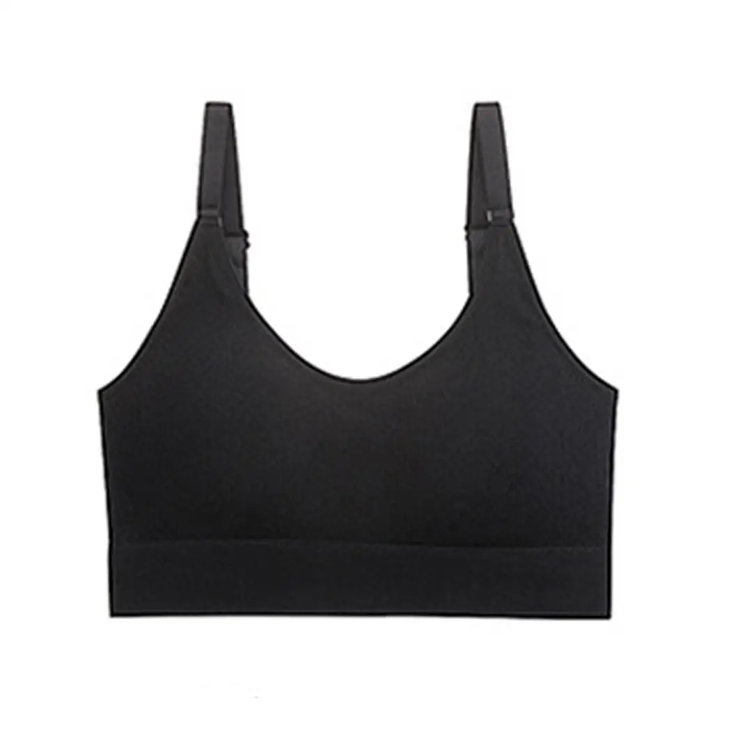 Women Casual Workout Yoga Clothes Activewear Solid Spaghetti Straps Sports Elastic Bra Sleeveless | Спорт и развлечения