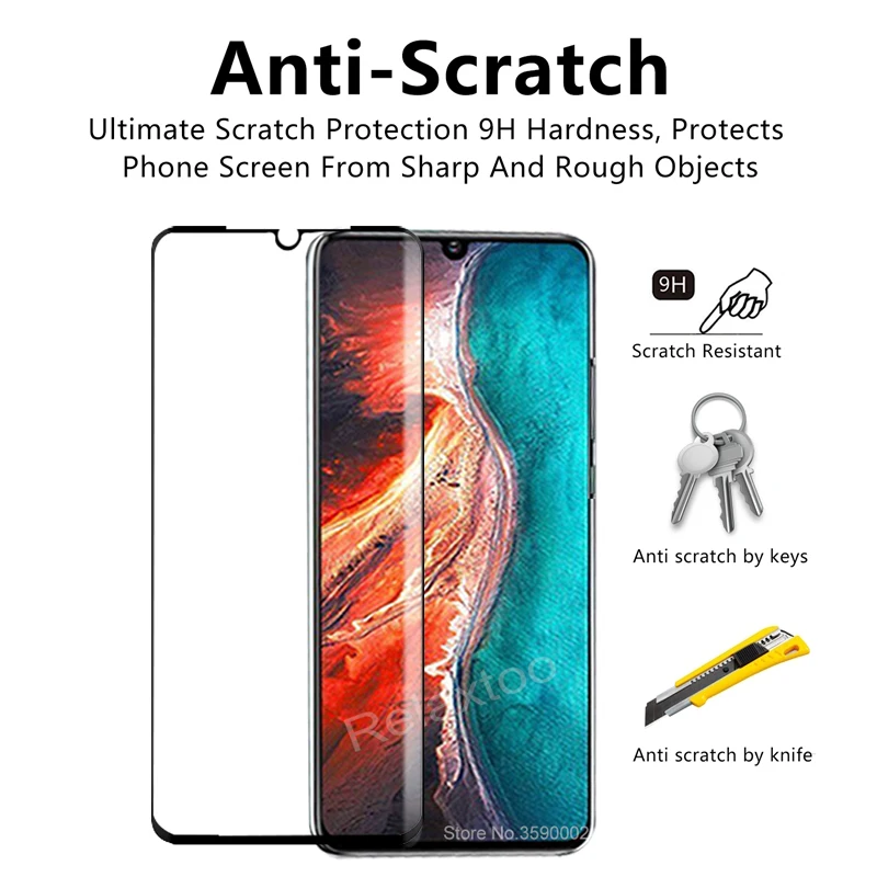 Защитное стекло на весь экран для Huawei P30 p30 lite nova 4e закаленное Huaway light pro nova4e