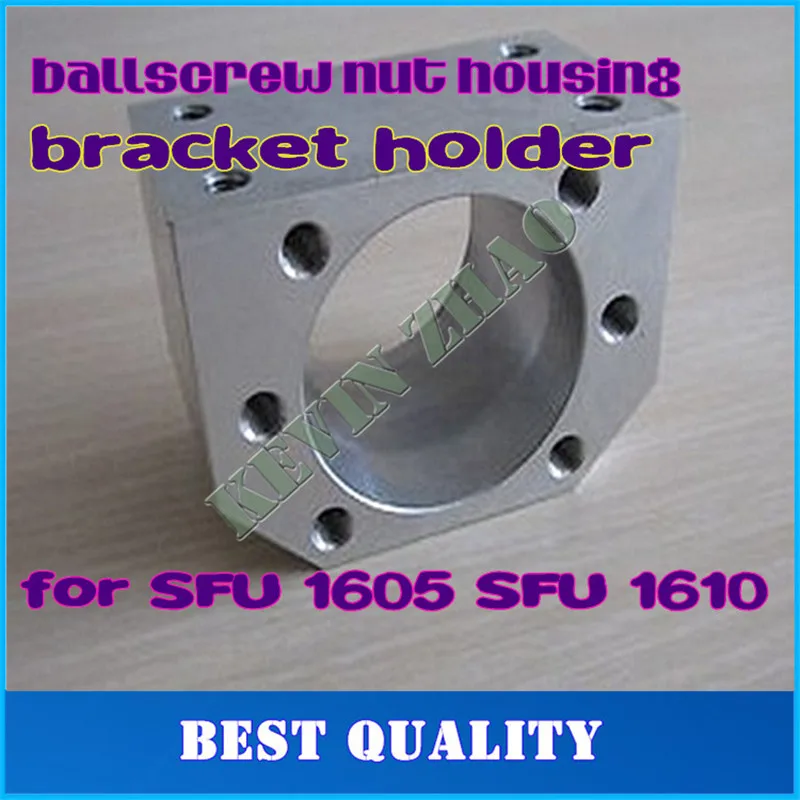 Шариковая гайка Корпус кронштейн держатель для SFU1604 SFU1605 SFU1610 алюминиевый сплав Материал для 1605 шариковый винт