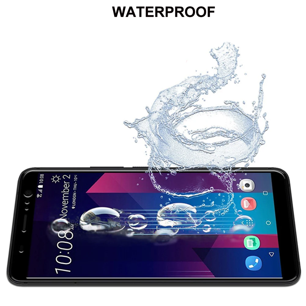 Для htc U11 Plus чехол для htc U11 U 11+ 11plus защитная пленка из закаленного стекла на htc-u11 u11plus u 11+ Защитная стеклянная пленка