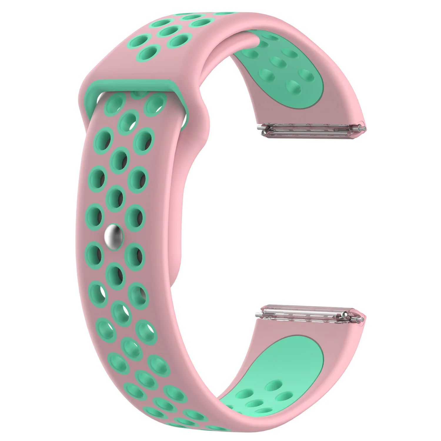 Ремешок для Fitbit Versa силиконовый регулируемый двойной цветной ремешок Lite Браслет