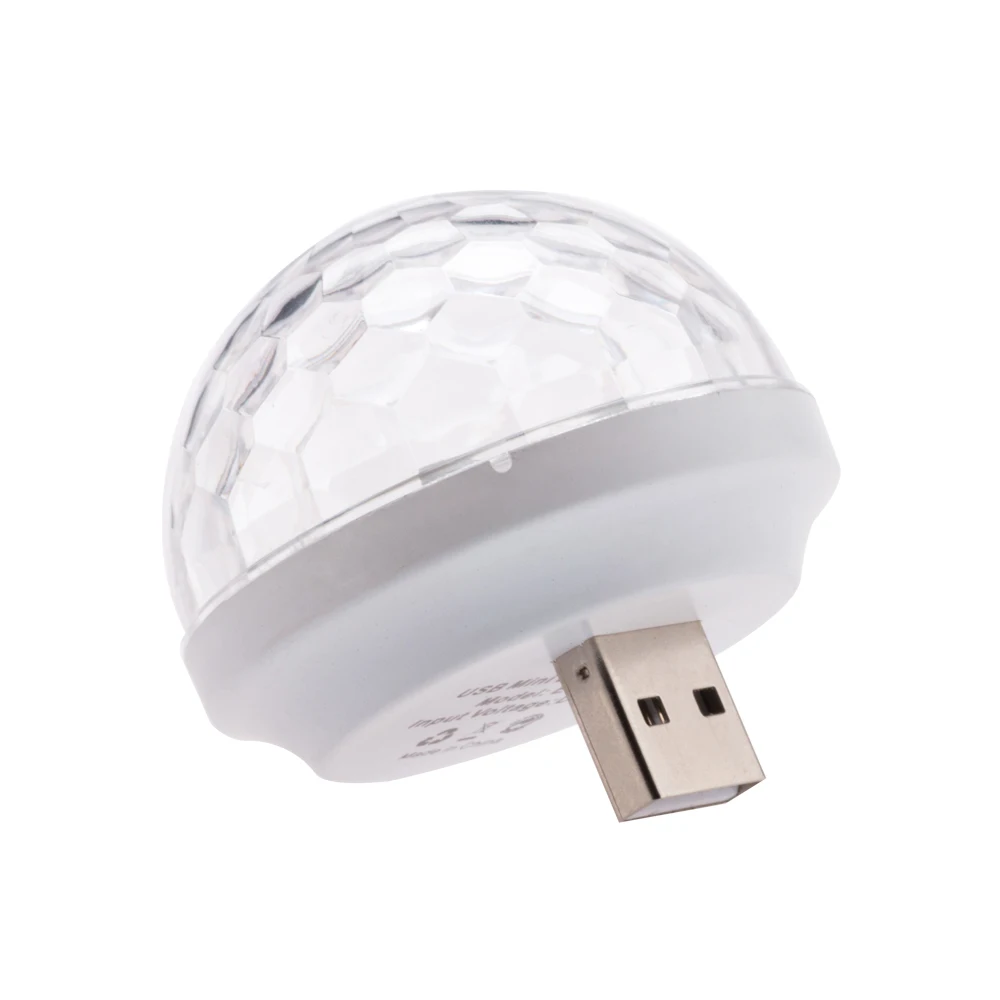 Подлинная мини USB Вечерние огни дискотечный шар профессиональный микрофон аксессуары вспышки света этапа для E106 караоке микрофон
