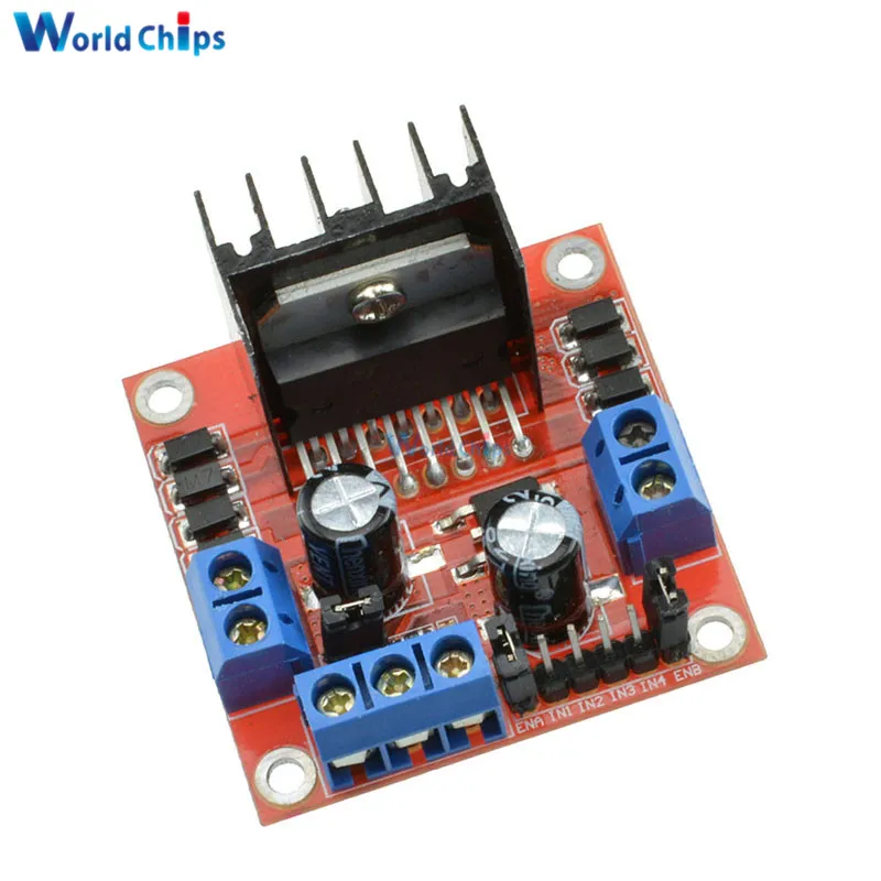 25 Вт L298N двухканальный H Мост DC шаговый двигатель L298N привод контроллера плата модуль 5 в 2A драйвер модуль для Arduino