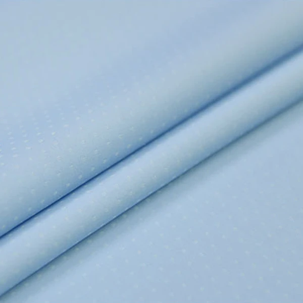 Jacquard design bright blue rayon cotton fabric very soft comfortable RCT011 | Дом и сад