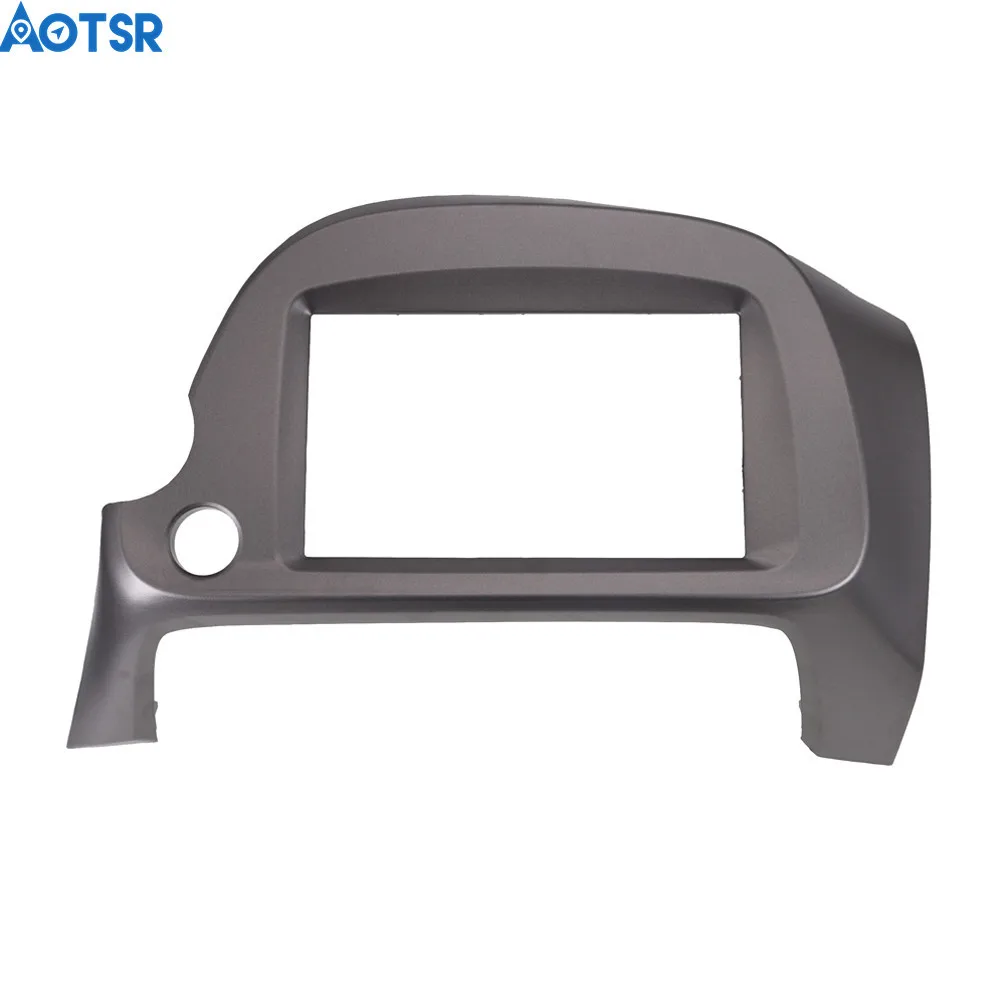 Автомобильная Радио фасция рамка для HONDA Fit Jazz 2008 2013 Dash Facia панель стерео аудио