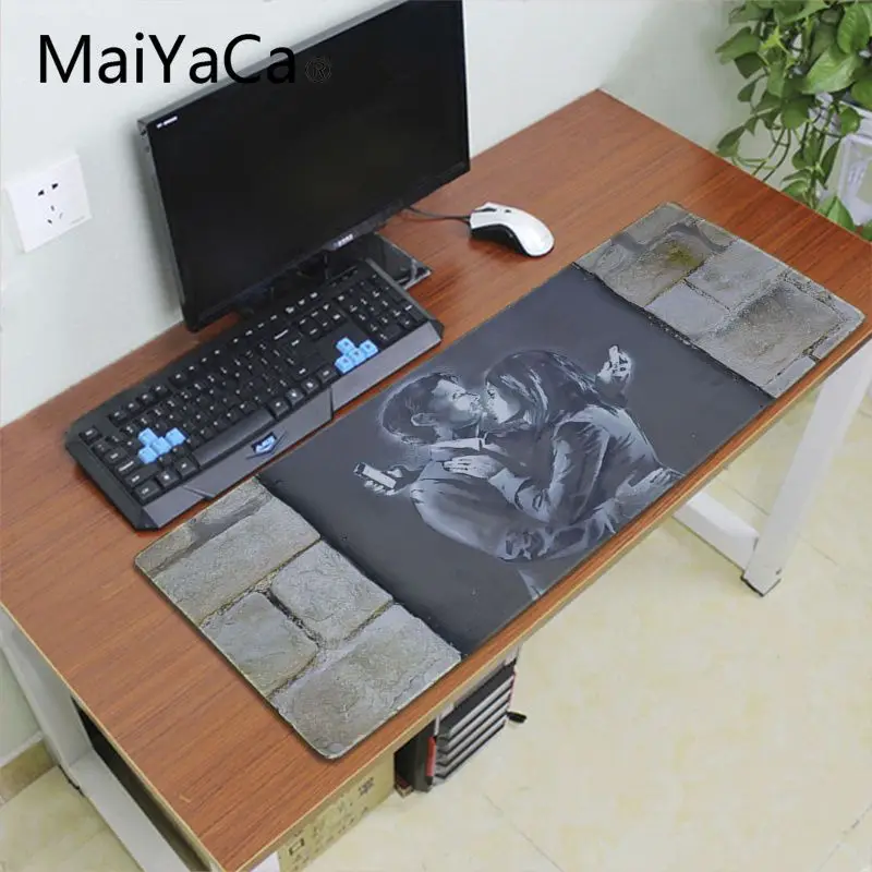 Maiyaca уличное искусство граффити резиновый коврик для мыши игровой alfombrilla xxl