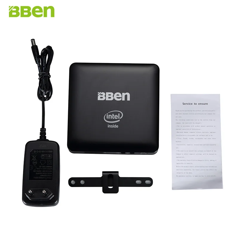 

Bben Mn11 Z3850 2G/4G RAM 32/64G EMMC ROM Windows10 Lan TV box USB3.0 WIFI