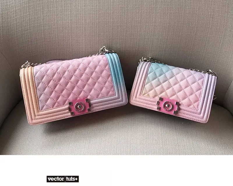 Фабрика производит Радуга кожа Crossbody цепи сумки для Для женщин Курьерские сумки Bolsa Feminina Лидер продаж Элитный бренд Икра сумка