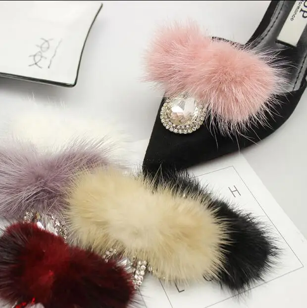 (1 пара/лот) Модная и высококачественная паста съемные норковые волосы большая