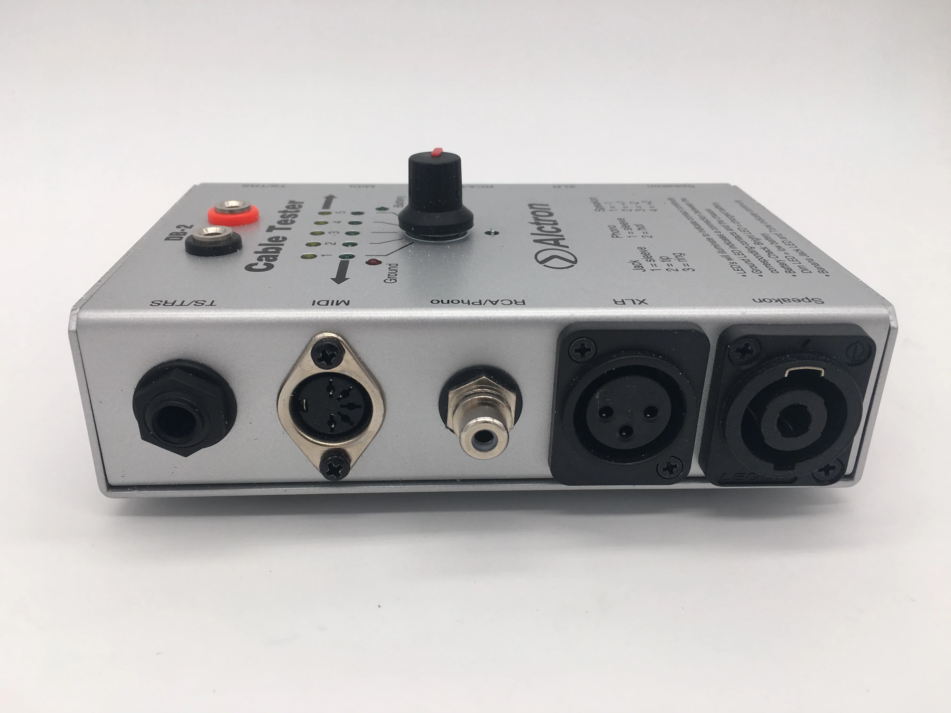 ALCTRON DB-2 мульти тестер аудио кабеля аудио кабель измерительная линия Тестовый Кабель тестер инструмент звук инженерный помощник