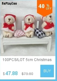 100 шт./лот Kawaii маленькие плюшевые мишки, набитые плюшем 3,5 см, игрушка плюшевый мишка, мини мишка, плюшевые игрушки, свадебные подарки 01301