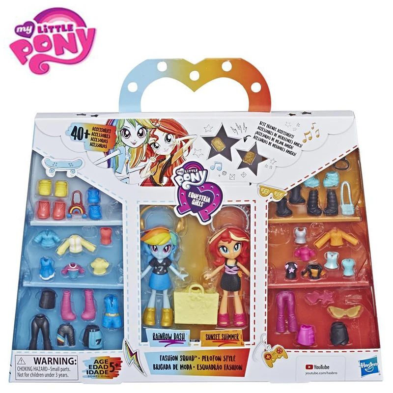 Оригинальные модные куклы My Little Pony, лучшие друзья, радуга, модель заката, фигурки, игрушки для детей, подарок на день рождения, для девочек, Bonecas