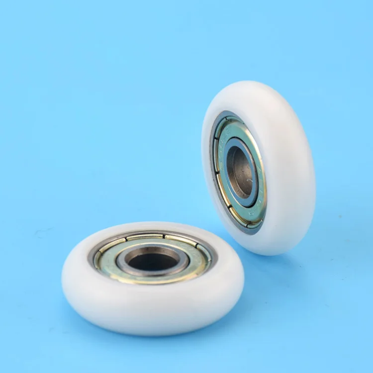5 шт. нейлоновое колесо катка пластиковые подшипники из углеродистой стали шкив