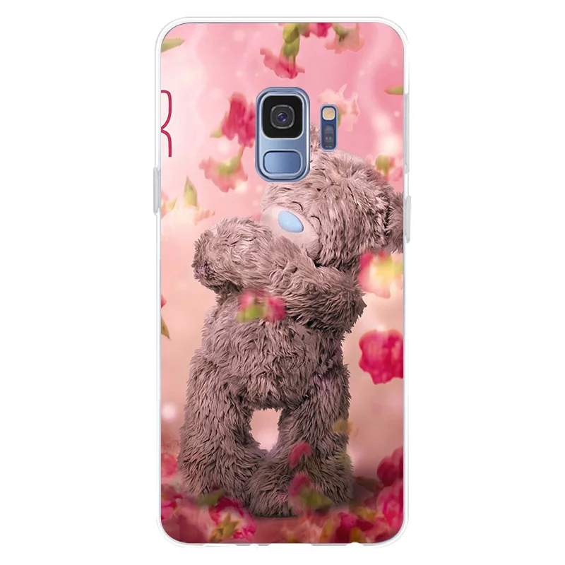 Чехол для Samsung Galaxy S6 S6edge A7 S7edge S8 S9 Plus A5 J5 J7 2016 Tatty Teddy Me To You Bear мягкий силиконовый
