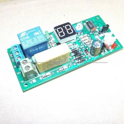 Цифровой светодиодный таймер с задержкой включения 220 В перем. Тока|relay 220v ac|relay