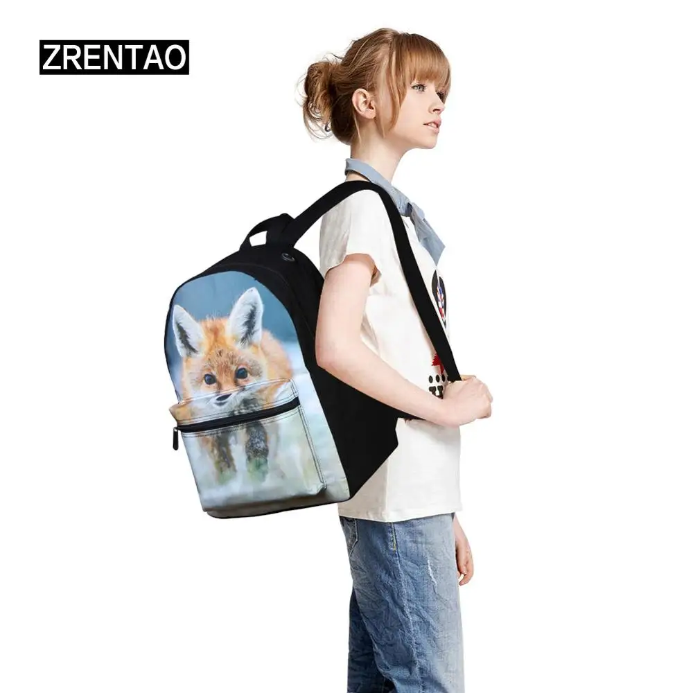 Стильный рюкзак с изображением животных фламинго для женщин мужской Mochila Escolar