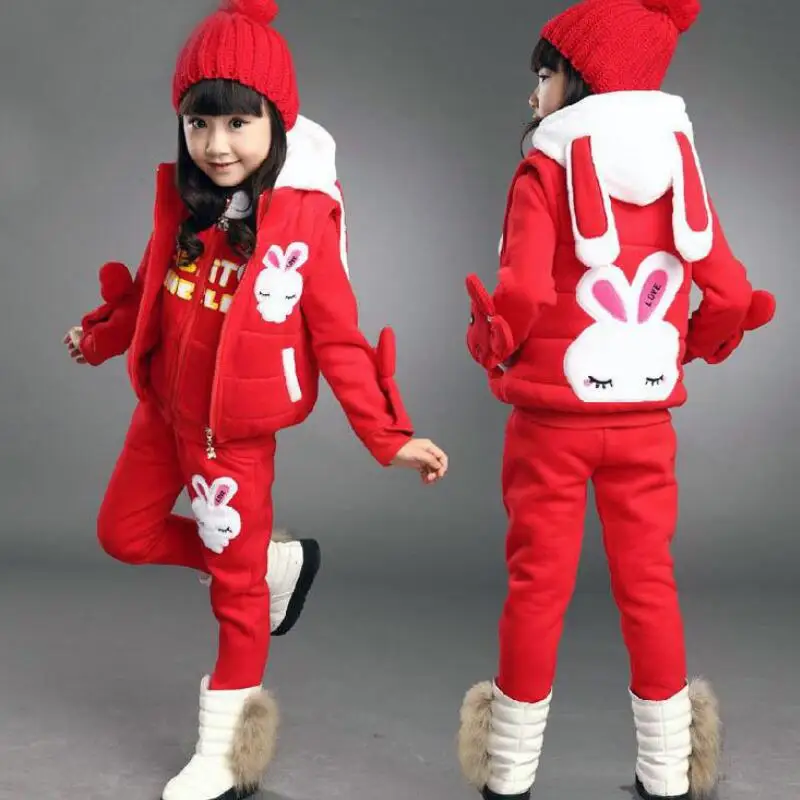 Anlencool 2021 свитер для девочек из трех частей Корейская версия новой детской одежды