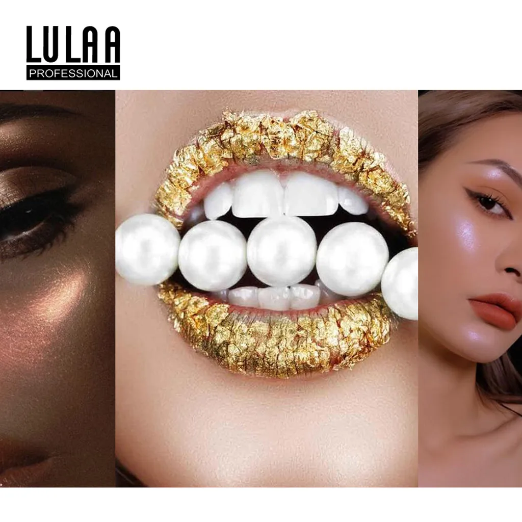 Batom Miss Rose New Fashion Lip Gloss Gold Cosmetics Women Sexy Moisturizing Lips Matte Metallic Romantic Bear |