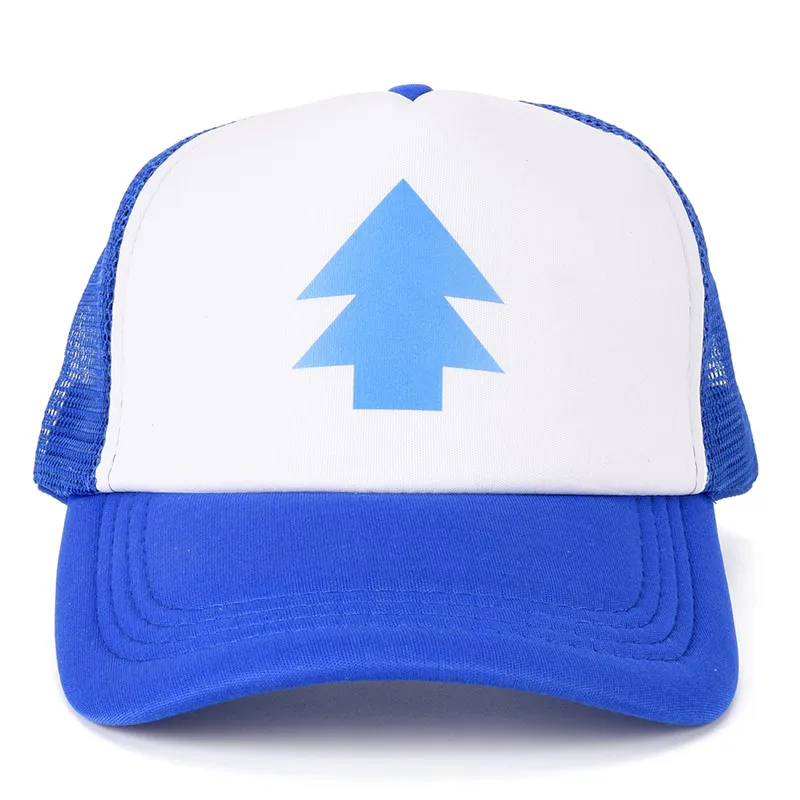 1 шт. Женская и Мужская бейсболка для дальнобойщика Pine Tree Dipper Gravity Fall Mesh Hat