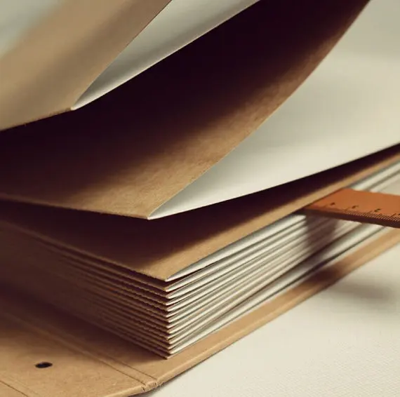 А4 аккордеон крафт альбом скрапбукинга/Свадебная Гостевая книга бесплатная