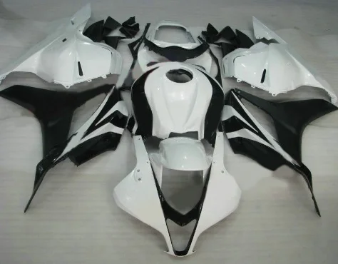 

Пластиковые обтекатели для мотоцикла ABS для H CBR600RR 2009 2010 2011 2012, комплект обтекателей белого и черного цвета
