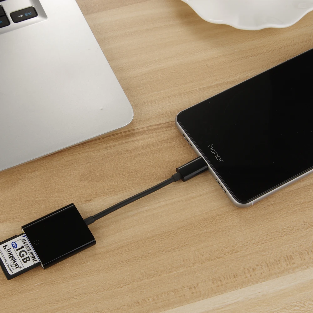 Универсальный USB 3 1 Type C для SD SDXC кардридер Кабель адаптер Macbook ноутбука Samsung Huawei