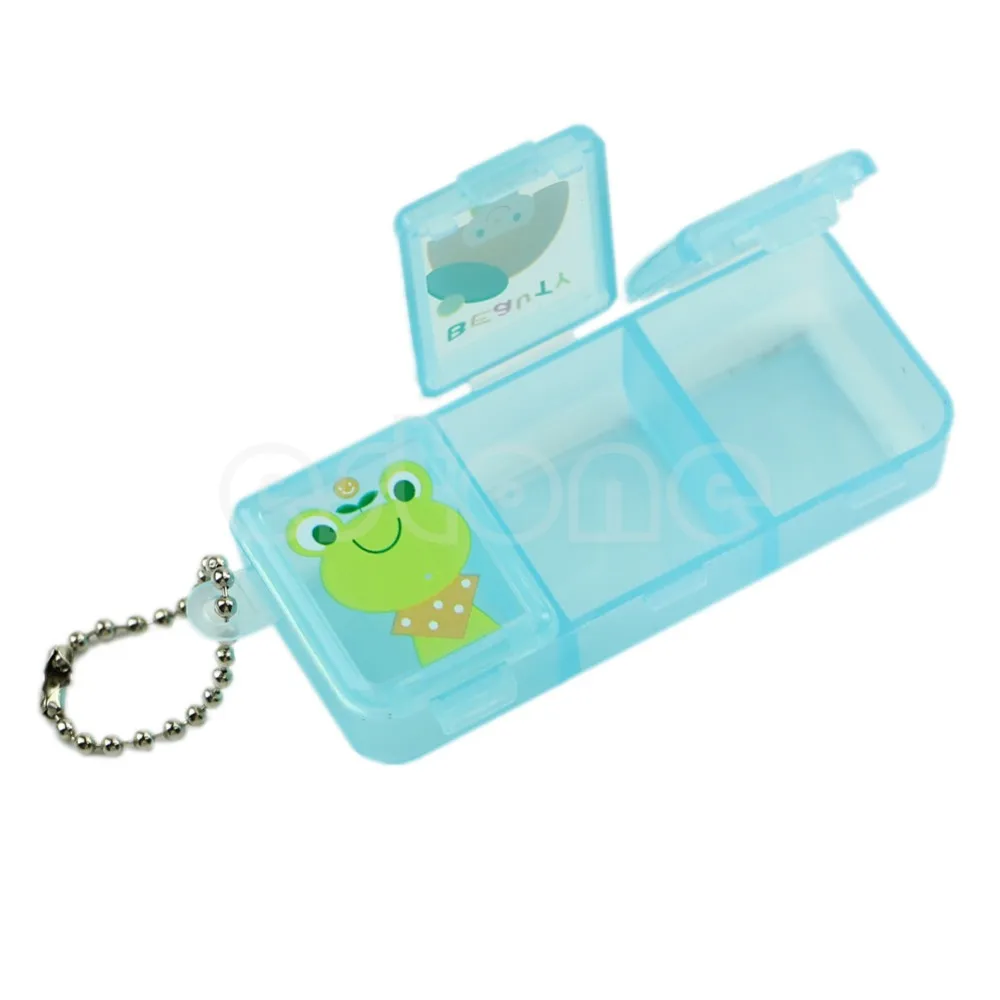 В продаже дорожный 3 отсека коробка для таблеток Медицина держатель планшета