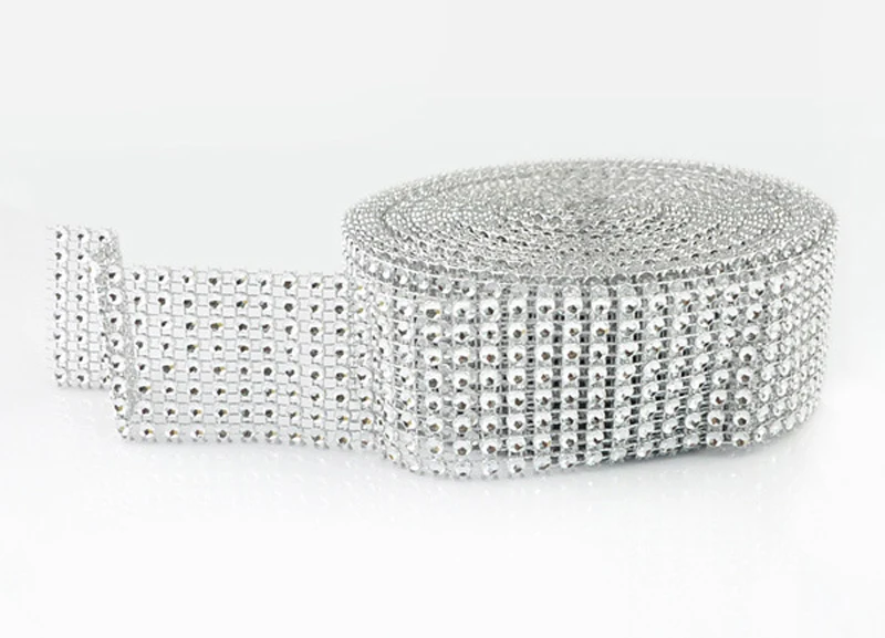 Блестящие палантины с бриллиантами золотистые/серебристые для свадьбы