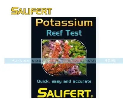 Potassium Слюнявчик тест агент для бак с морской водой/слюнявчик Salle law тест агент PH NO2 NO3 KH PO4 Mg Ca, кальция и магния йодид - Цвет: Potassium