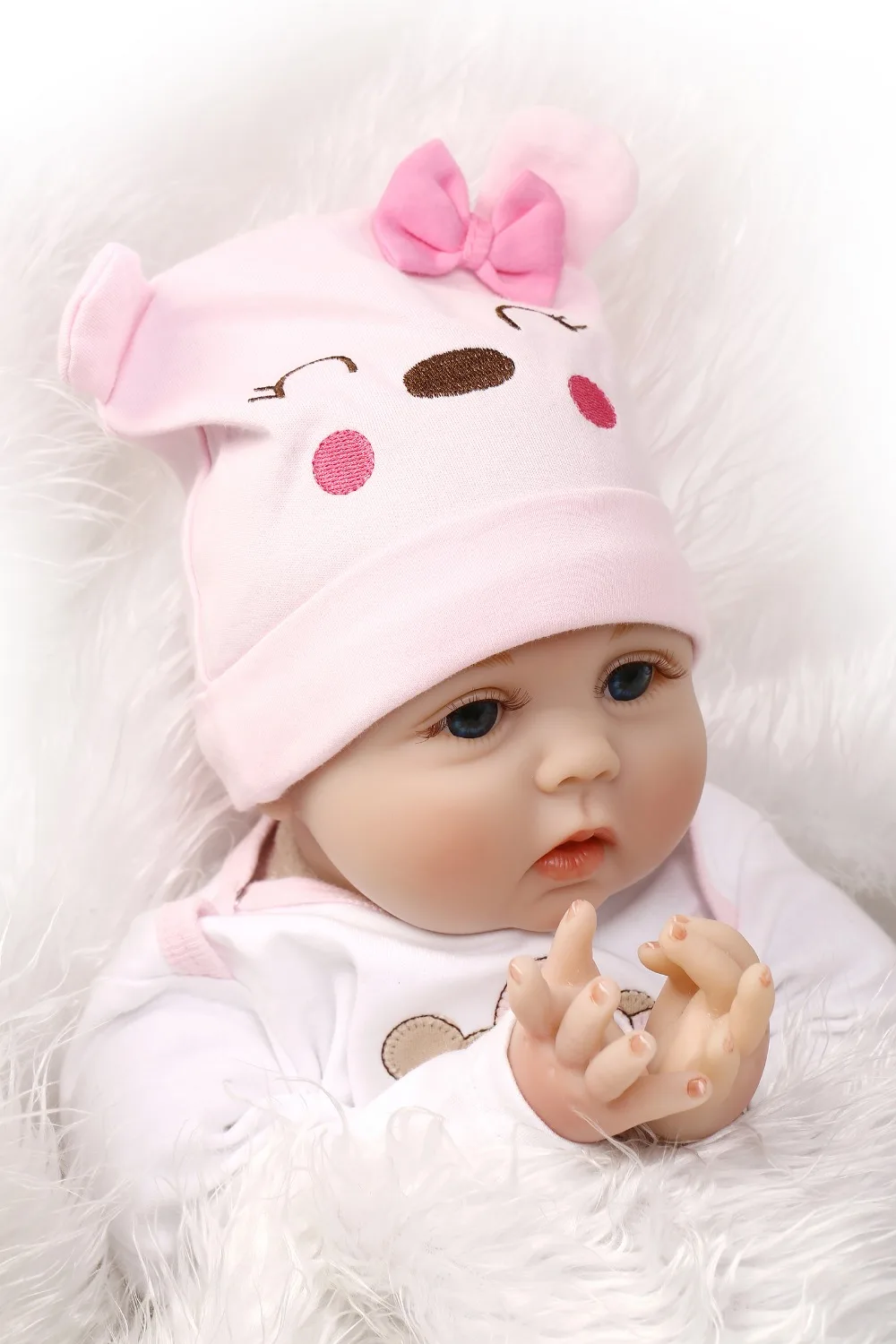 NPKCOLLECTION 16 &quotBebe Реалистичная Reborn куклы реалистичные для новорожденных девочек