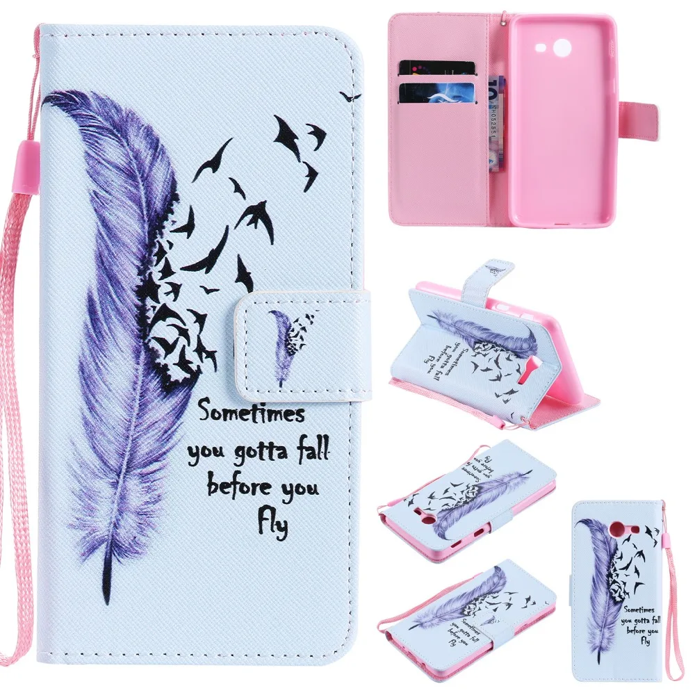 Для Funda Samsung Galaxy J3 J5 J7 2017 Чехол кожаный флип-кошелек чехол для телефона Магнитный