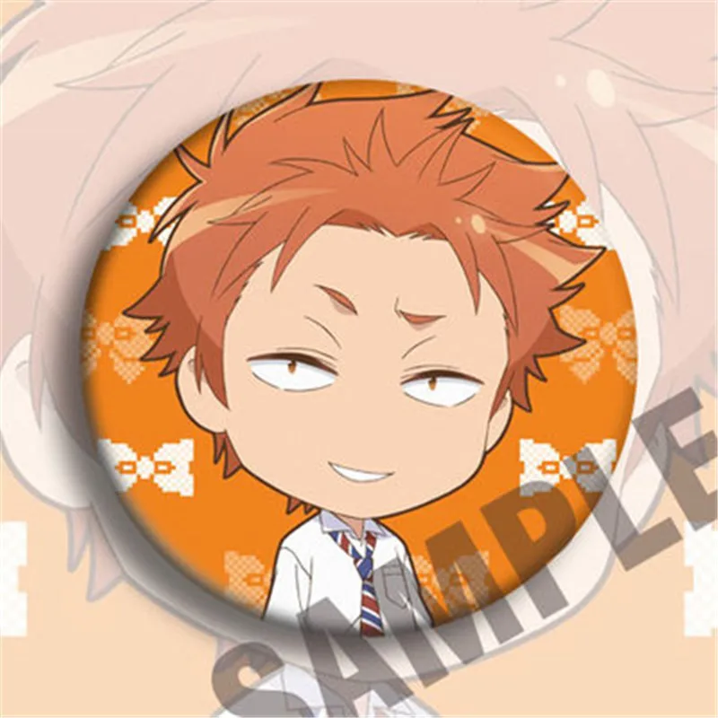 Аниме Wotakoi: Love is Hard для Otaku Pin Button Badge мультфильм косплей брошь на Хэллоуин значок