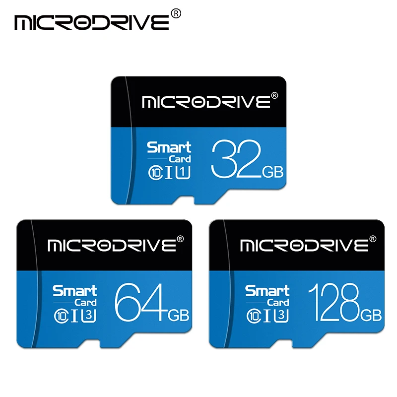 Microdrive новая Micro sd карта 32 Гб 64 Гб 128 Гб класс 10 карта памяти 4 ГБ 8 ГБ 16 ГБ класс 10 SDXC/SDHC mini TF карта
