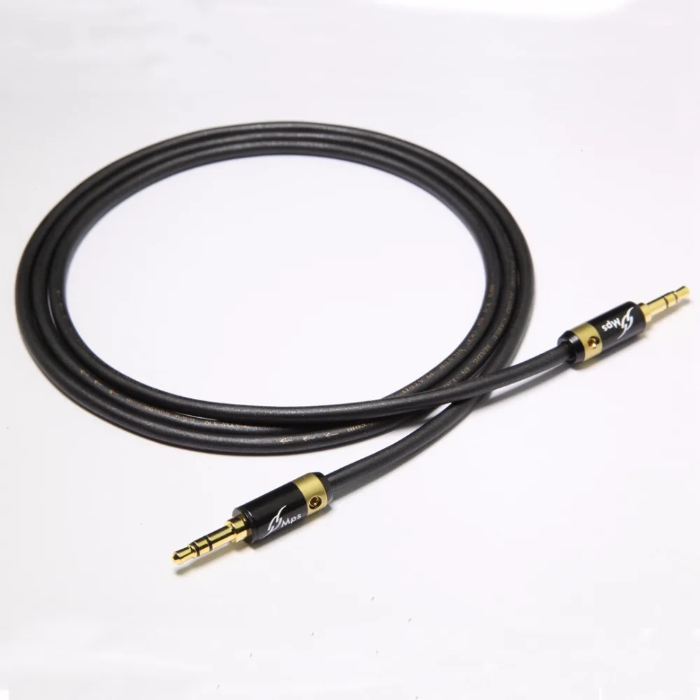 MPS X 9 Eagle 3 5 мм AUX кабель 99.99997% 6N OCC серебристый линия стерео штекер для Hifi аудио