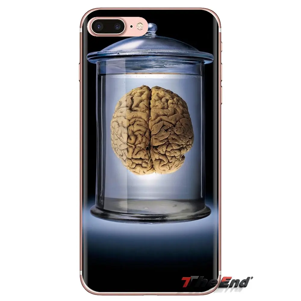 Transparent Soft Cases Covers Brain For LG Spirit Motorola Moto X4 E4 E5 G5 G5S G6 Z Z2 Z3 G2 G3 C Play Plus Mini |
