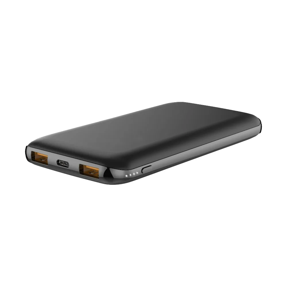 Внешний аккумулятор Easyacc 10000 мАч QC3.0 PD быстрое зарядное устройство с двумя USB