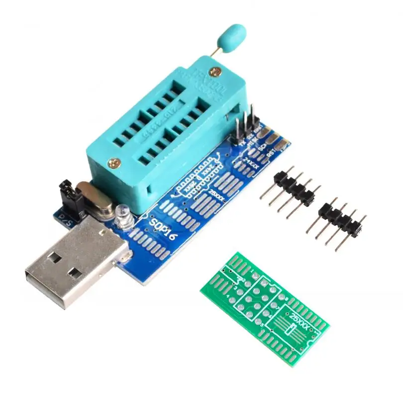 Программатор Bios 5 шт./лот MX25L6405 W25Q64 USB программатор ЖК горелка CH341A Progammer для серии 24
