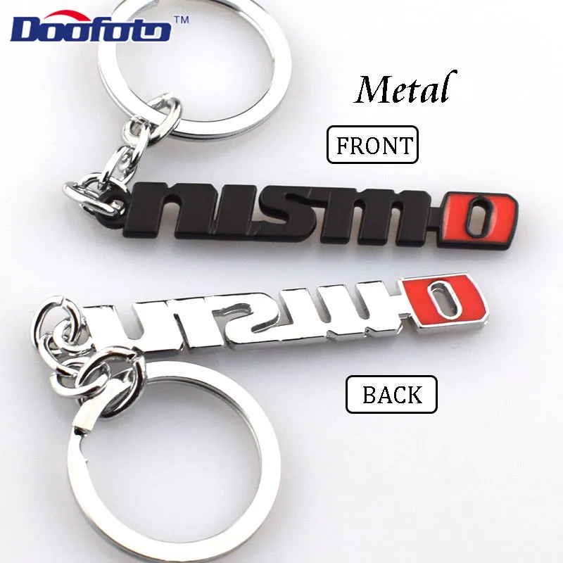 Doofoto автомобильный Стильный чехол для ключей Nissan Nismo Qashqai Almera Juke Tiida металлический