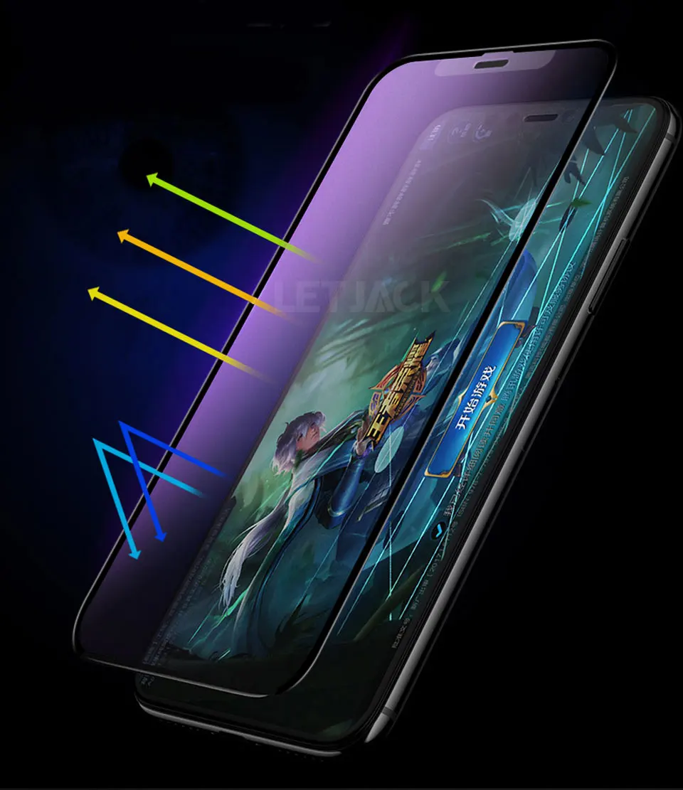Матовая защитная пленка для экрана, закаленное стекло для iPhone 11 Pro X XS Max XR, полное покрытие, защитное матовое стекло для iPhone 6S 6 7 8 Plus