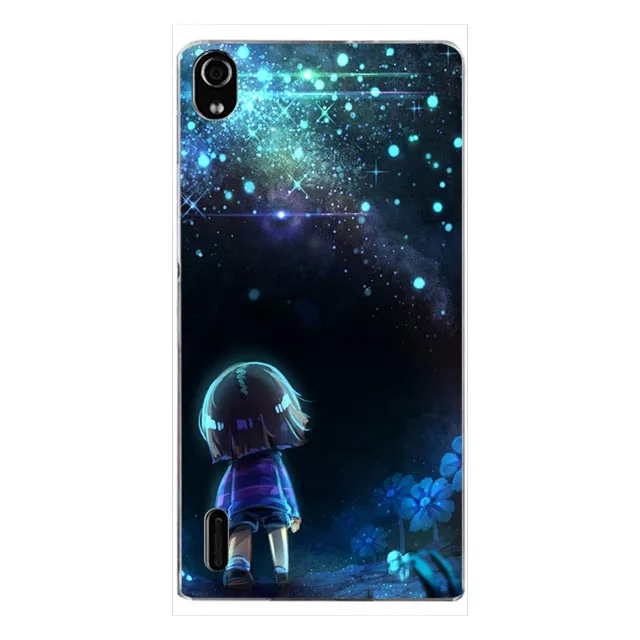 L155 Для huawei Ascend P7 P7-L10 P7-L00 чехол для телефона huawei Ascend P 7 чехол с принтом для huawei Ascend P7-L05 чехол для P7-L11 - Цвет: L155