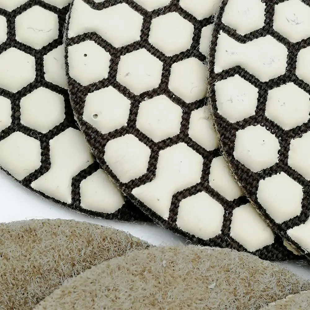 SHDIATOOL 6pcs 80mm #3000 Resin Bond Flexible Diamond Dry Polishing Pads marble ceramic Sanding Disks 3inch gringding disc | Инструменты