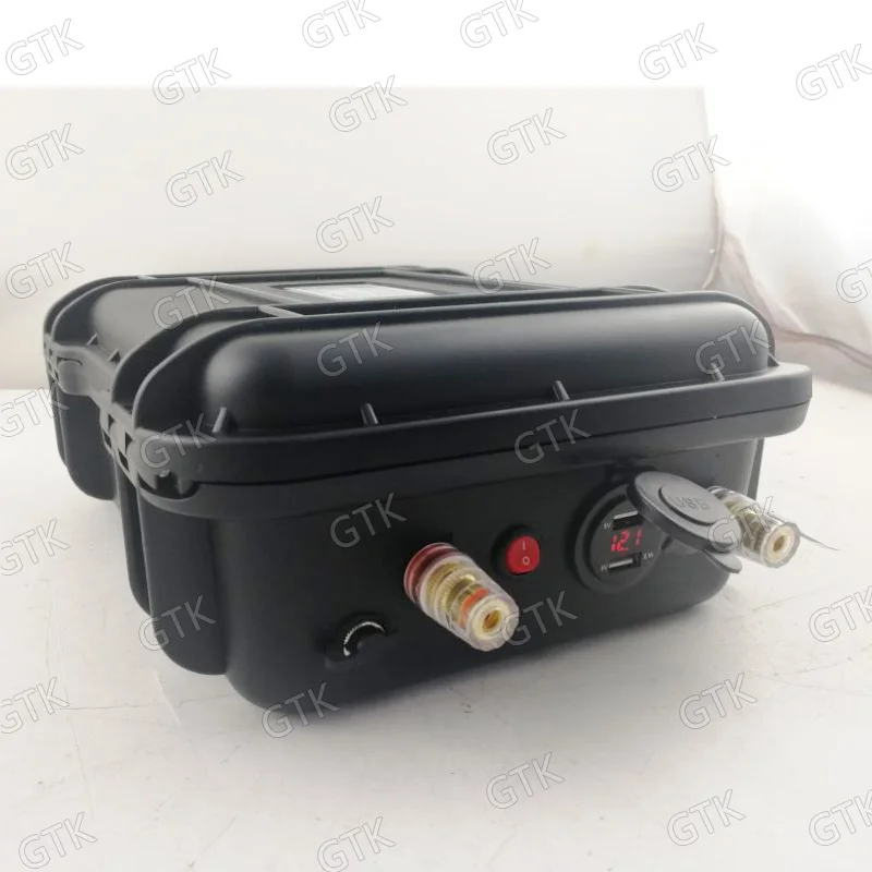 Водонепроницаемый 12v 80ah литиевая батарея 12v 40AH 60AH 100AH 120AH 150AH USB хранения солнечной энергии Батарея рыбацкая лодка+ 10A зарядное устройство