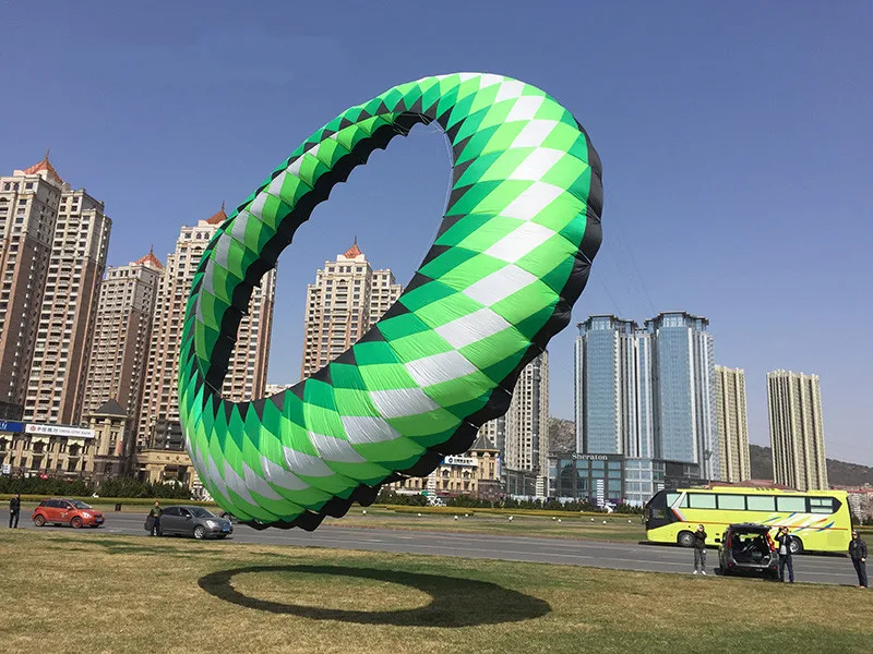 

New 10M/15M Outdoor Sports Power Halo Kite /Ring /Very Nice For Kite Festival Factory Direct Sale